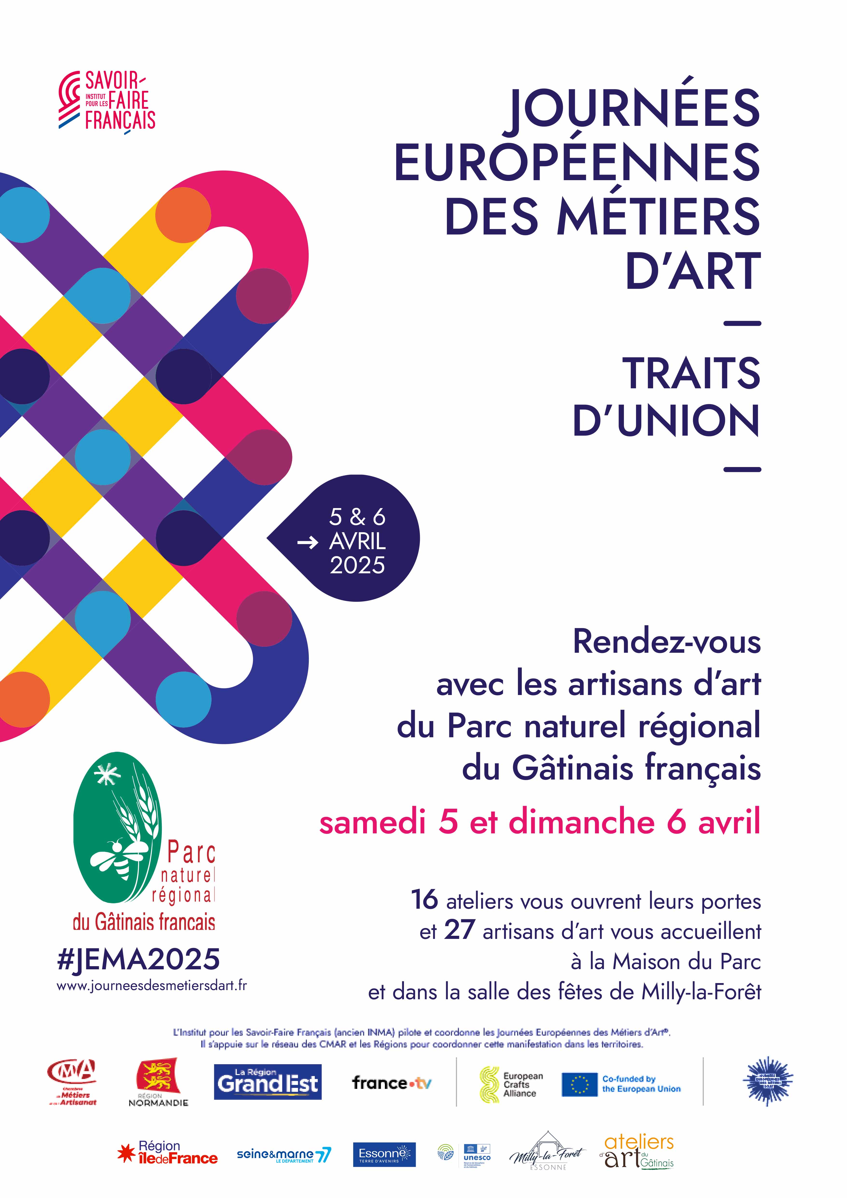 Affiche JEMA du PNR du Gâtinais